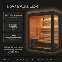 HaloVita Aura Luxe 2-Person Salt Therapy Room — Results & Stats