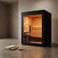 HaloVita Aura Luxe 2-Person Salt Therapy Room — Studio Shot