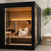 HaloVita Aura Luxe 2-Person Salt Therapy Room — Lifestyle