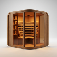 HaloVita Aurora Curve Duo Salt Therapy Room — Studio Shot