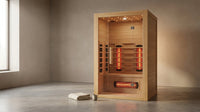 Heliox LuminaWood Infrared Sauna Cabin — Lifestyle