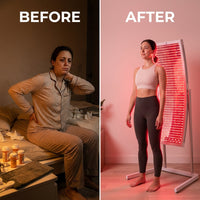 LuminaCore Radiance Panel — Before & After