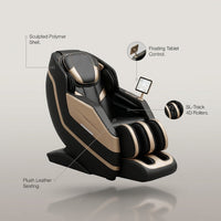 LuminaNova Halo-X Massage Chair — infographic