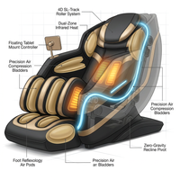 LuminaNova Halo-X Massage Chair — How It Works