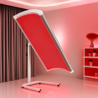 Red Light Therapy Panel Designed for Muscle Recovery, Medical-Grade LED Arrays, Full-Body Coverage, Freestanding Frame