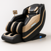 Full Body Massage Chair Built for Deep Recovery, SL-Track 4D Rollers, Dual-Zone Heat, Air Compression