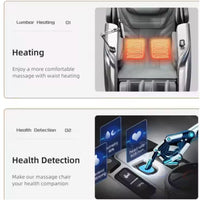 Full Body Massage Chair Built to Support Daily Recovery, AI-Powered Technology, Premium Leather, Touchscreen Control