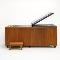 Cedar Cold Plunge Built for Home Recovery, 304 Stainless Steel Basin, High-Capacity Chiller, Touchscreen Control